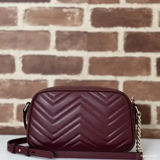 Hyperpeter Marmont small bag-24.5*15*9CM GG Gucci shoulder 0616